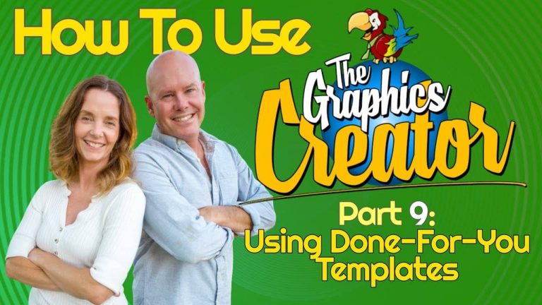 Using Ready Made for You Graphics Templates